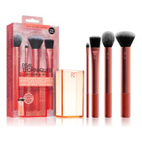 Real Techniques Flawless Base Kit 4 Pinceis Brush Cup